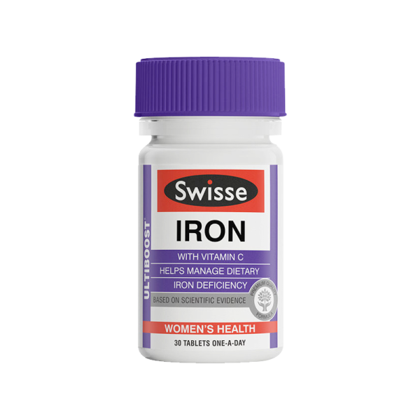 Swisse Ultiboost Iron 30 Tablets
