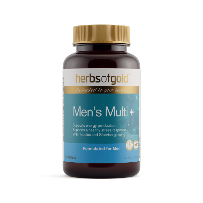 Herbs of Gold Men's Multi + 60 Tablets
