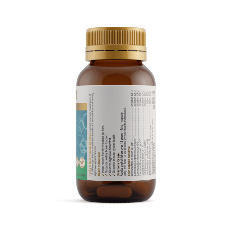 Herbs of Gold Probiotic 60 Billion 30 Capsules