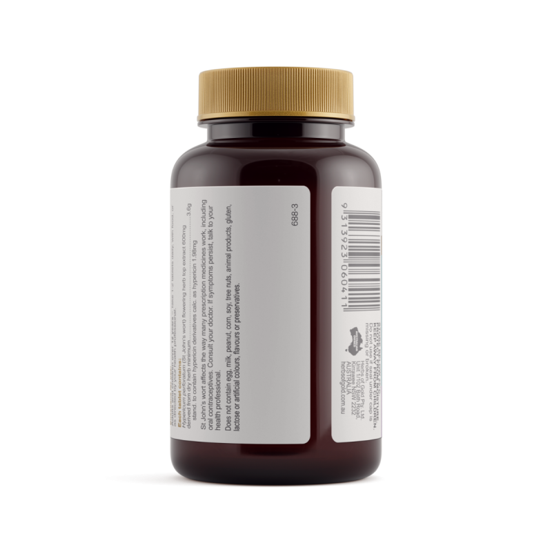 Herbs of Gold St John's Wort 3600 60 Tablets