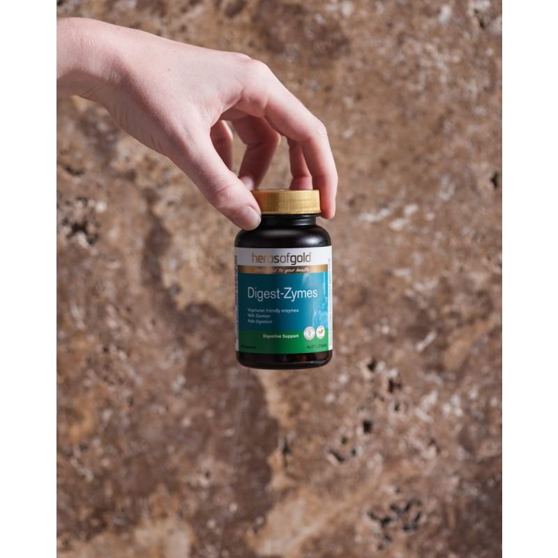 Herbs of Gold Digest-Zymes 60 Capsules