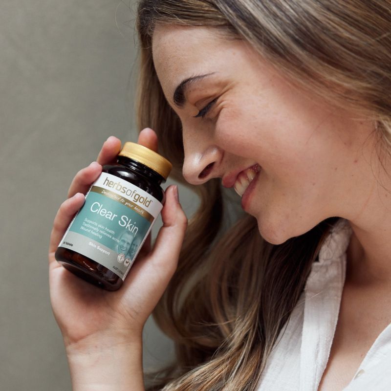 Herbs of Gold Clear Skin 60 Tablets