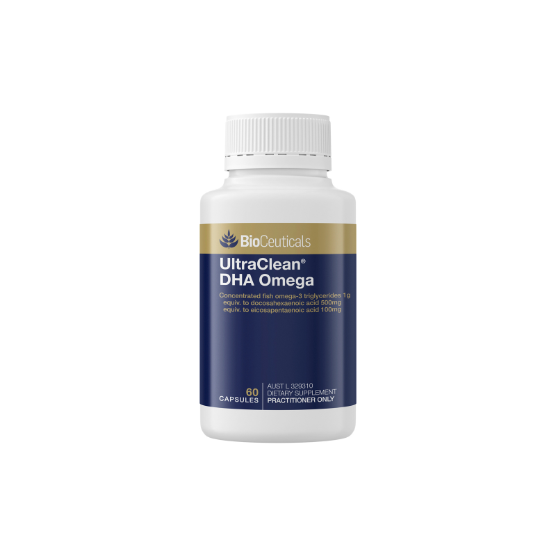 BioCeuticals UltraClean® DHA Omega 60 Capsules