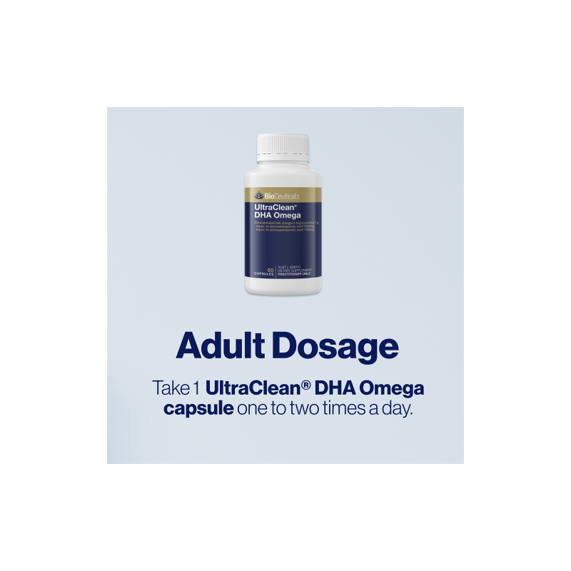 BioCeuticals UltraClean® DHA Omega 60 Capsules