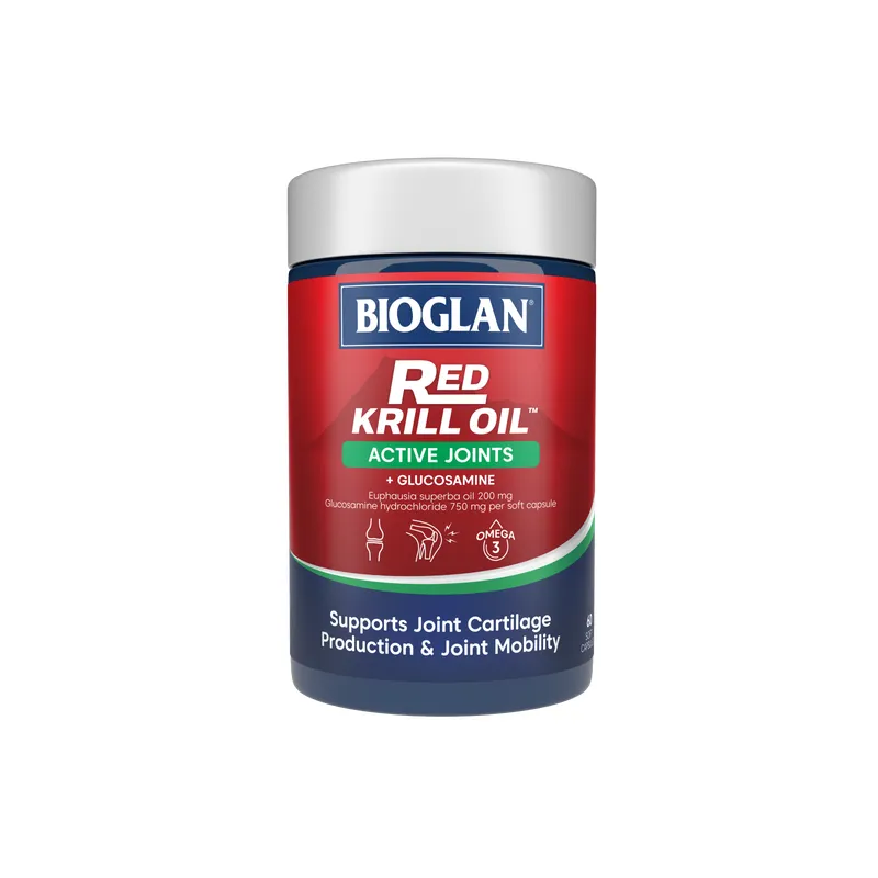 Bioglan red krill oil active joints 60s