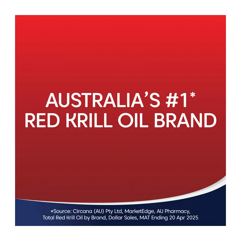 BIOGLAN Red Krill Oil Active Brain & Eyes 60 Soft Capsules