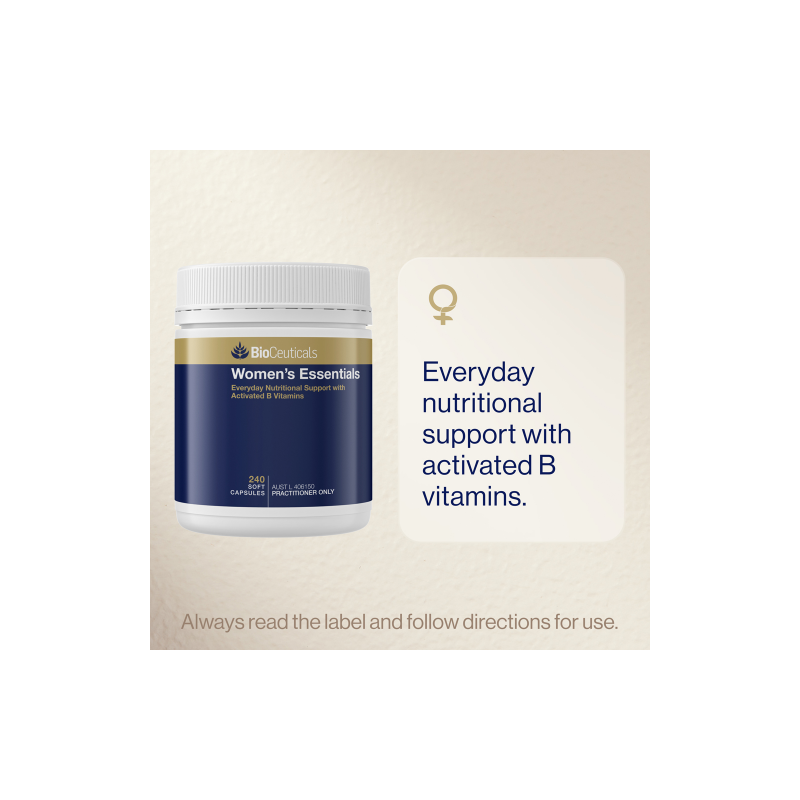 BIOCEUTICALS Women's Essentials 240 Capsules