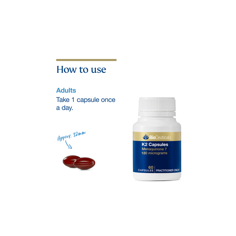 BIOCEUTICALS K2 Capsules 60 Capsules
