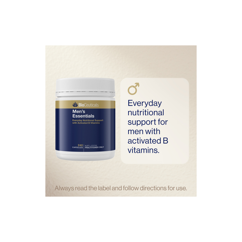 BIOCEUTICALS Men's Essentials 240 Capsules