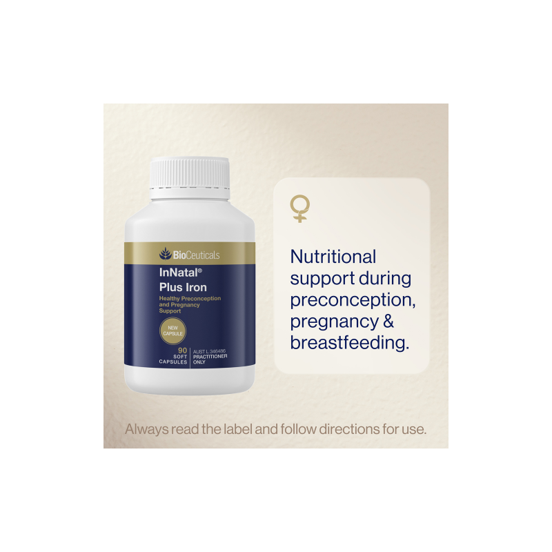 BioCeuticals InNatal Plus Iron 90 Capsules