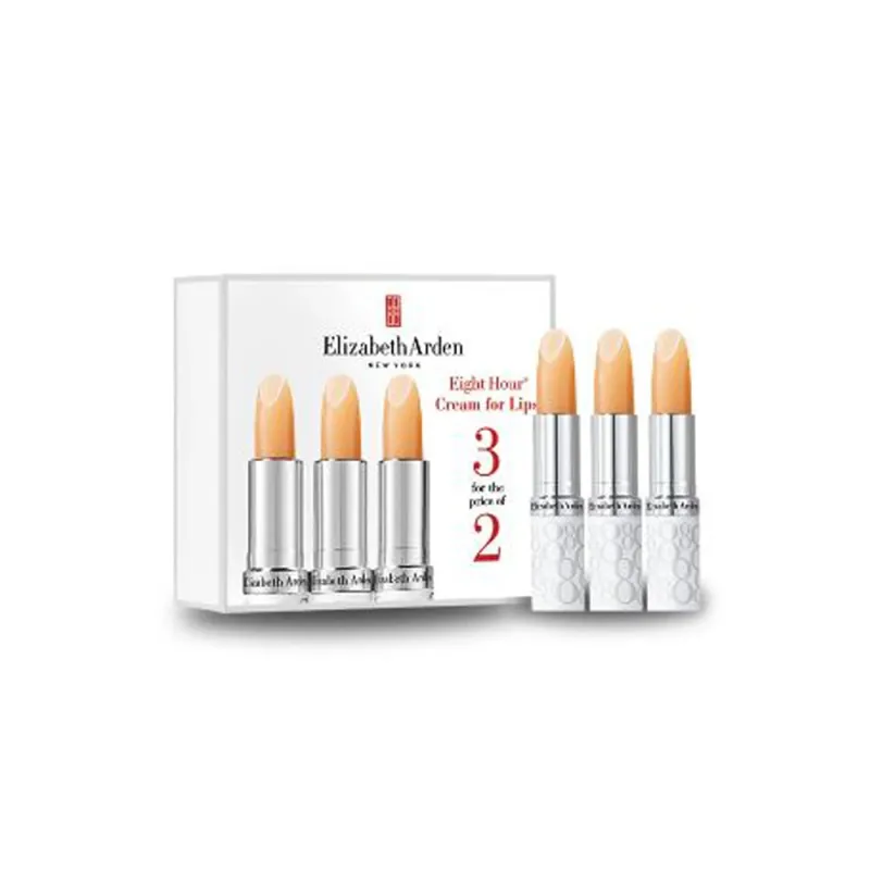 Elizabeth Arden Eight Hour Lip Protectant Stick SPF15 Trio