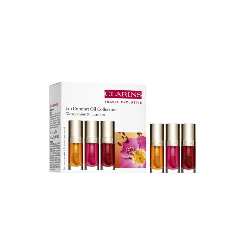 Clarins Lip Comfort Oil Trio