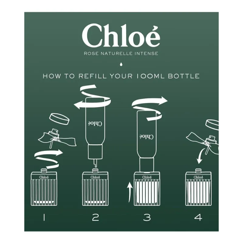 Chloé Rose Naturelle Intense Refillable EDP 100ml