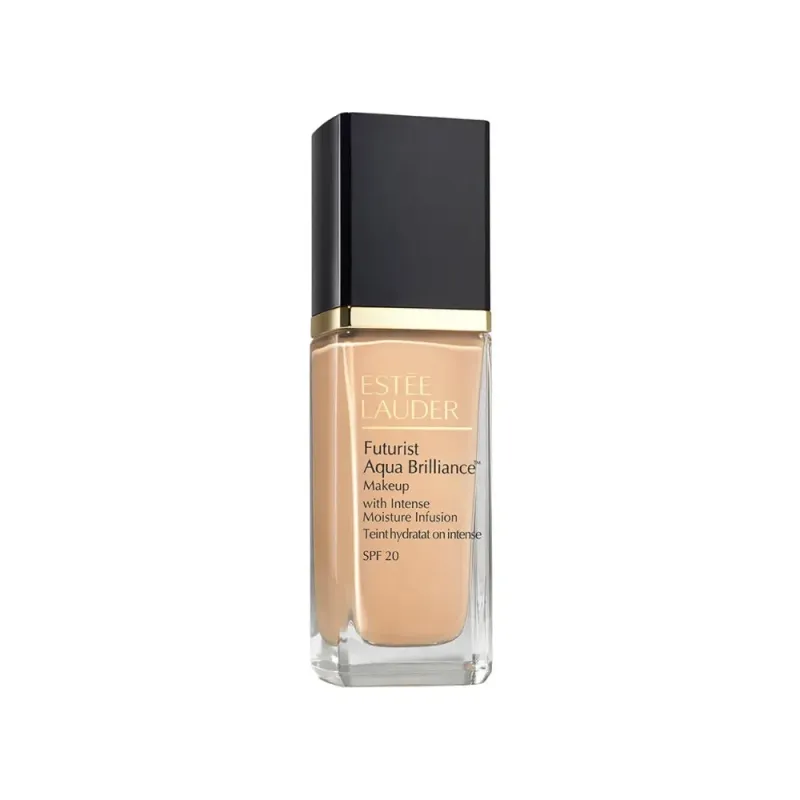 Estée Lauder Futurist Aqua Brilliance Makeup with Intense Moisture Infusion SPF 20 - 1W0 Warm Porcelain