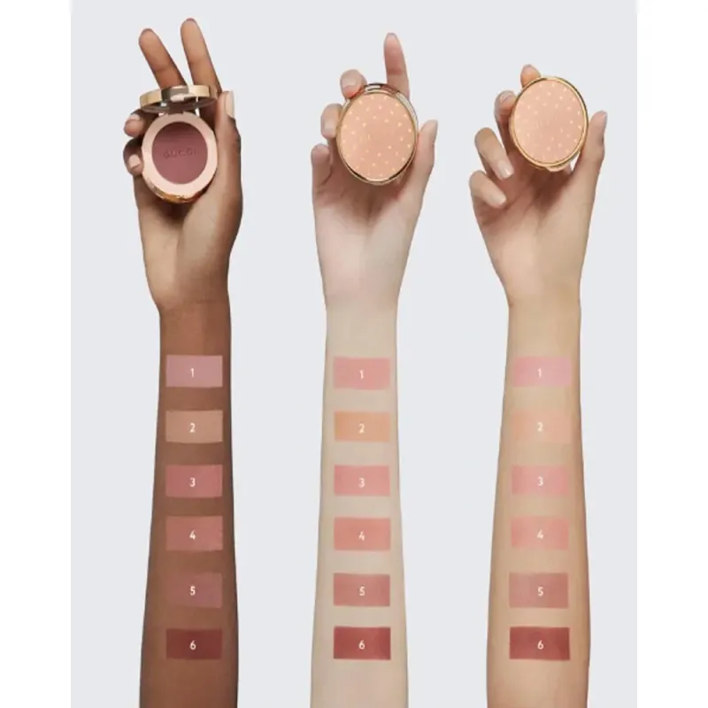 Gucci Luminous Matte Beauty Blush Powder Soft Red