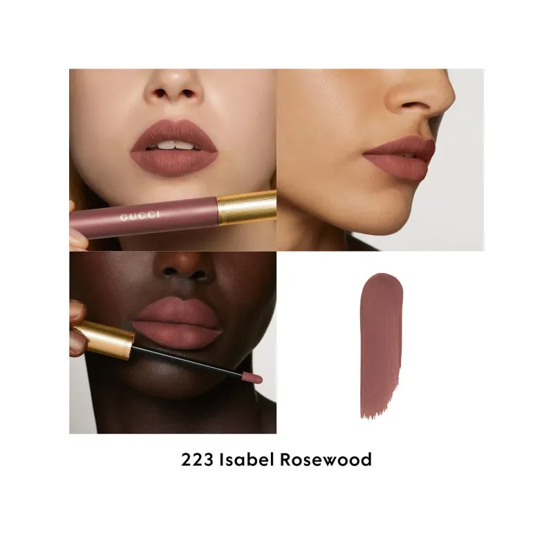 Gucci Rouge à Lèvres Liquid Matte Lipstick - 223 Isabelle Rosewood 6.5ml