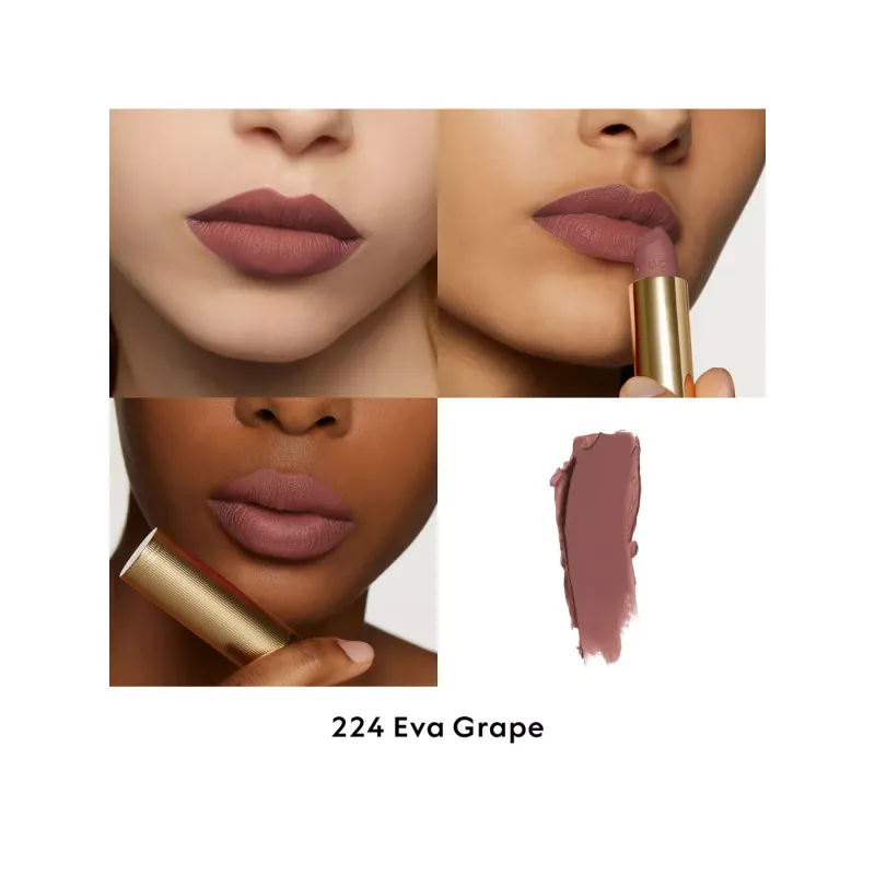 Gucci Rouge à Lèvres Matte Lipstick - 224 Eva Grape 3.50 g