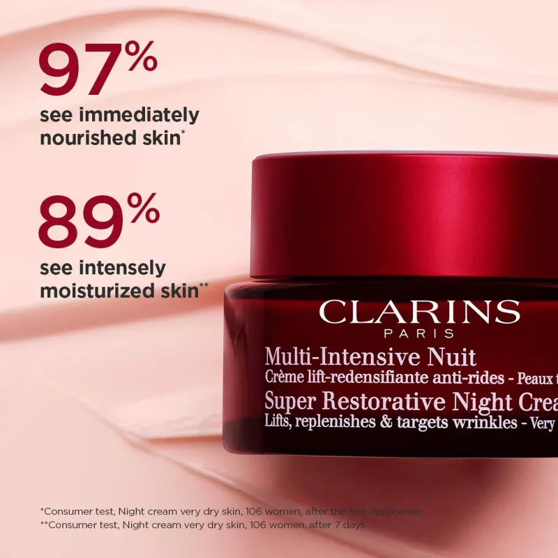 Clarins Super Restorative Night Cream Very Dry Skin 50ml