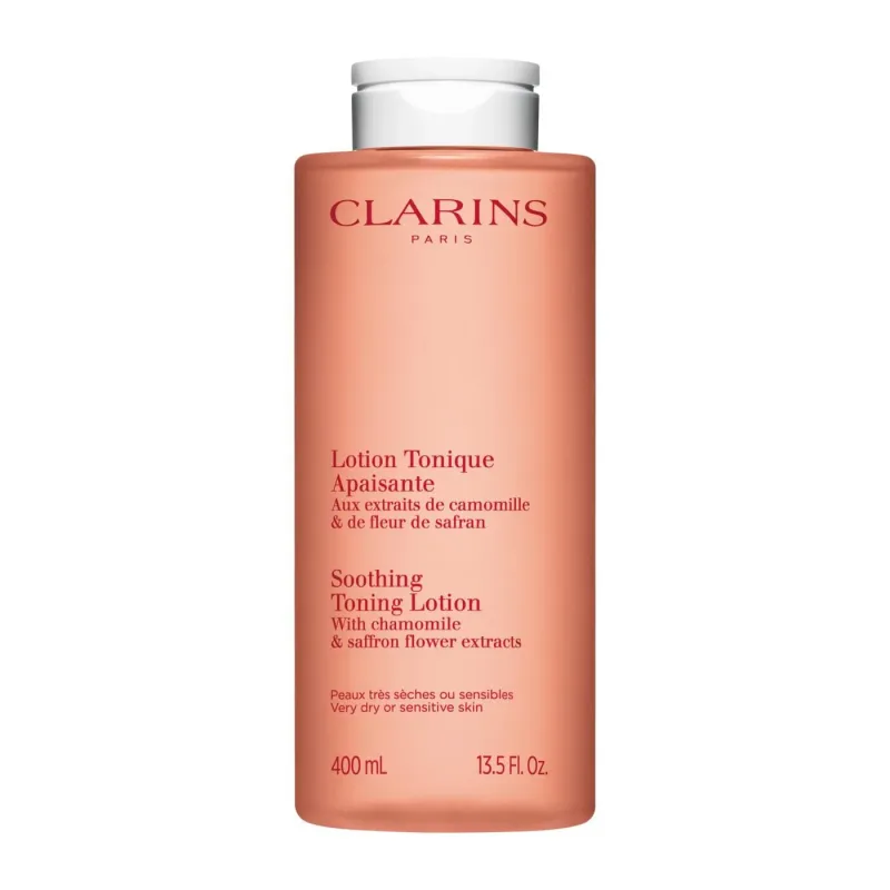 Clarins Soothing Toning Lotion (Very Dry Or Sensitive Skin) 400ml