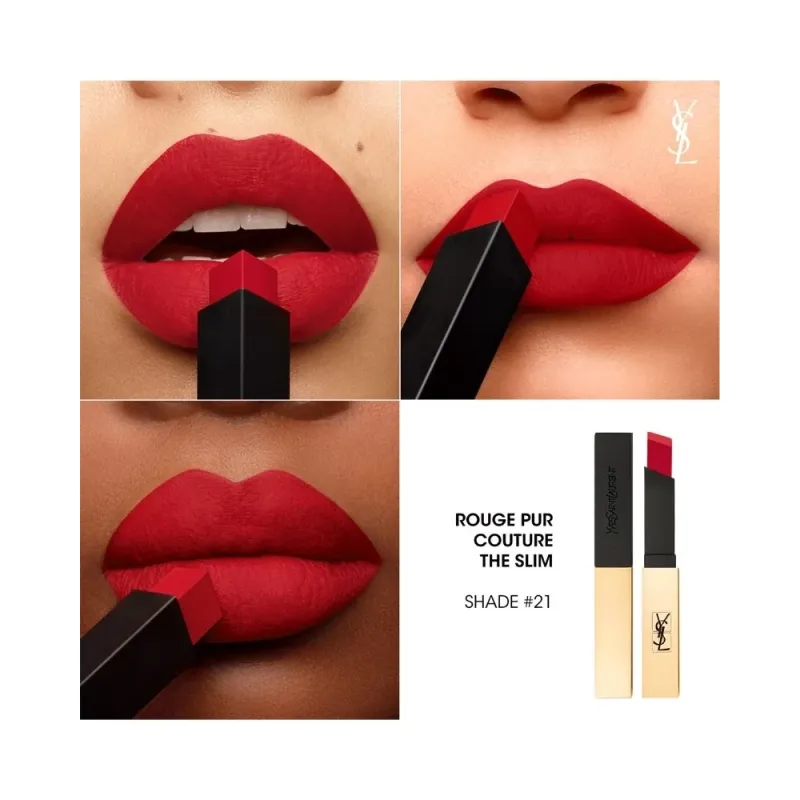 YSL The Slim Matte Lipstick 21 Rouge Paradoxe