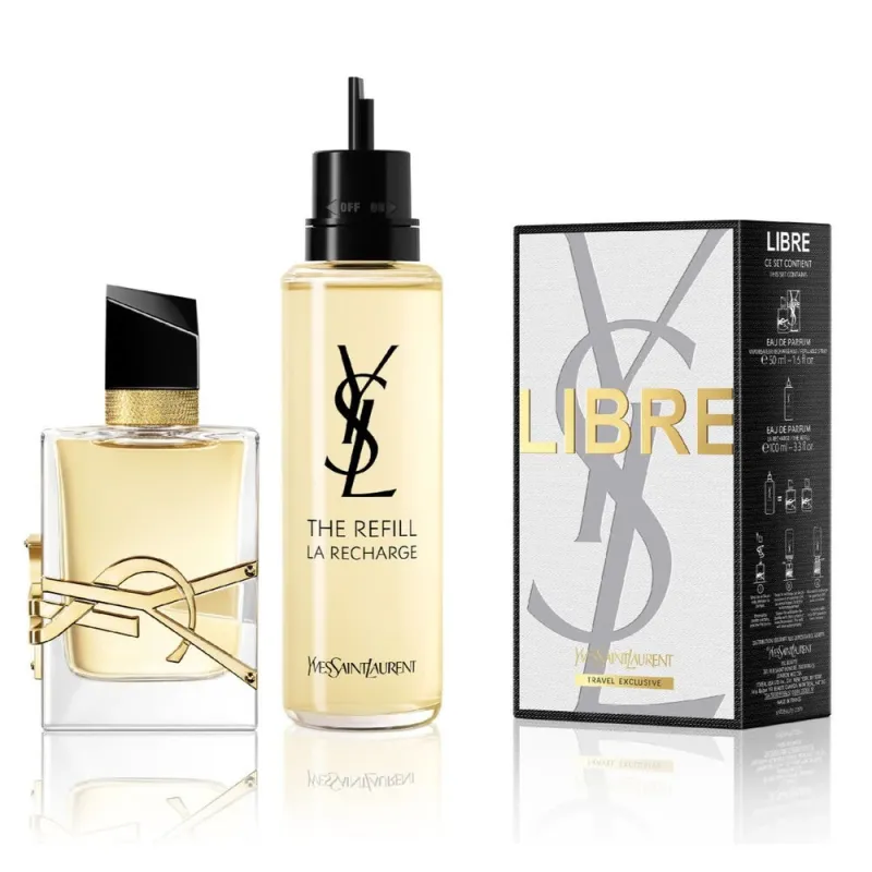 YSL Libre Eau de Parfum Travel Set 50ml + 100ml Refill
