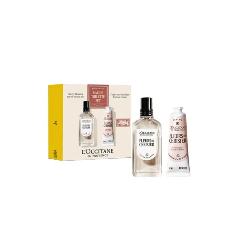 L'Occitane Cherry Blossom Eau de Toilette & Hand Cream Set