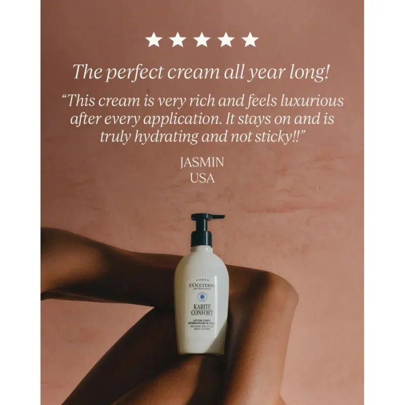 L'Occitane Shea Butter Intense Moisture Body Lotion 240ml
