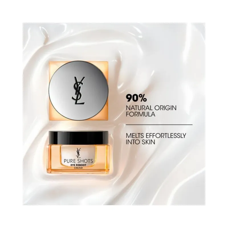 YSL Pure Shots Illuminating and Smoothing Eye Reboot Cream (15 ml)