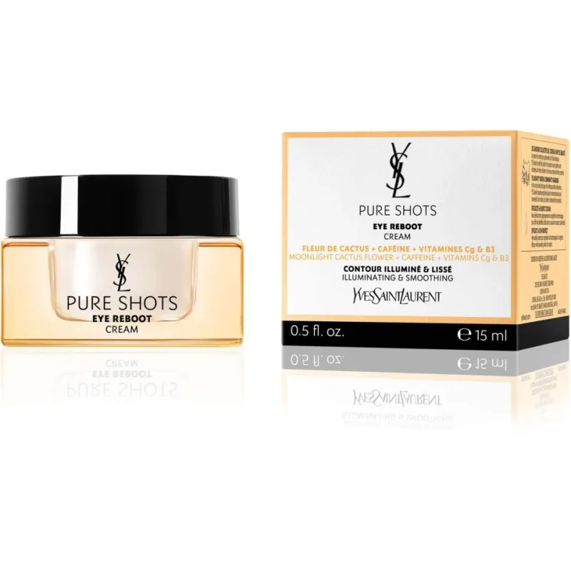 YSL Pure Shots Illuminating and Smoothing Eye Reboot Cream (15 ml)