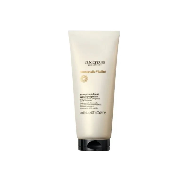 L'Occitane Immortelle Vitality Plumping Hair Mask 200ml