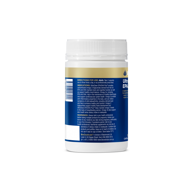 BioCeuticals UltraClean EPA/DHA Plus® 120 Capsules