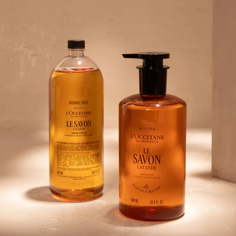 L'Occitane Shea Butter Lavender Liquid Soap 500mL