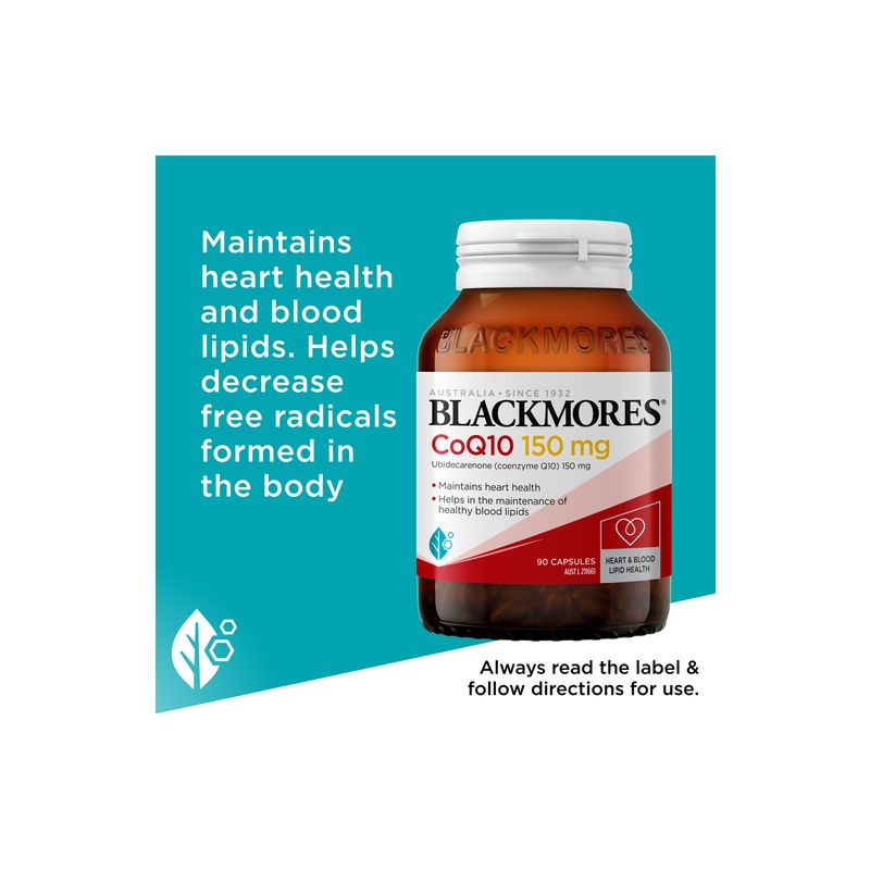 Blackmores CoQ10 150mg 90 Capsules