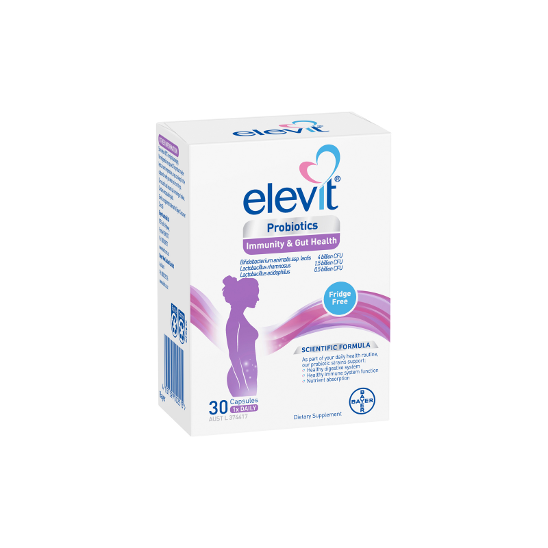Elevit Probiotics Immunity & Gut Health 30 Capsules