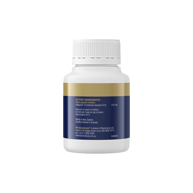 BioCeuticals Ubiquinol BioActive 150mg 60 Capsules