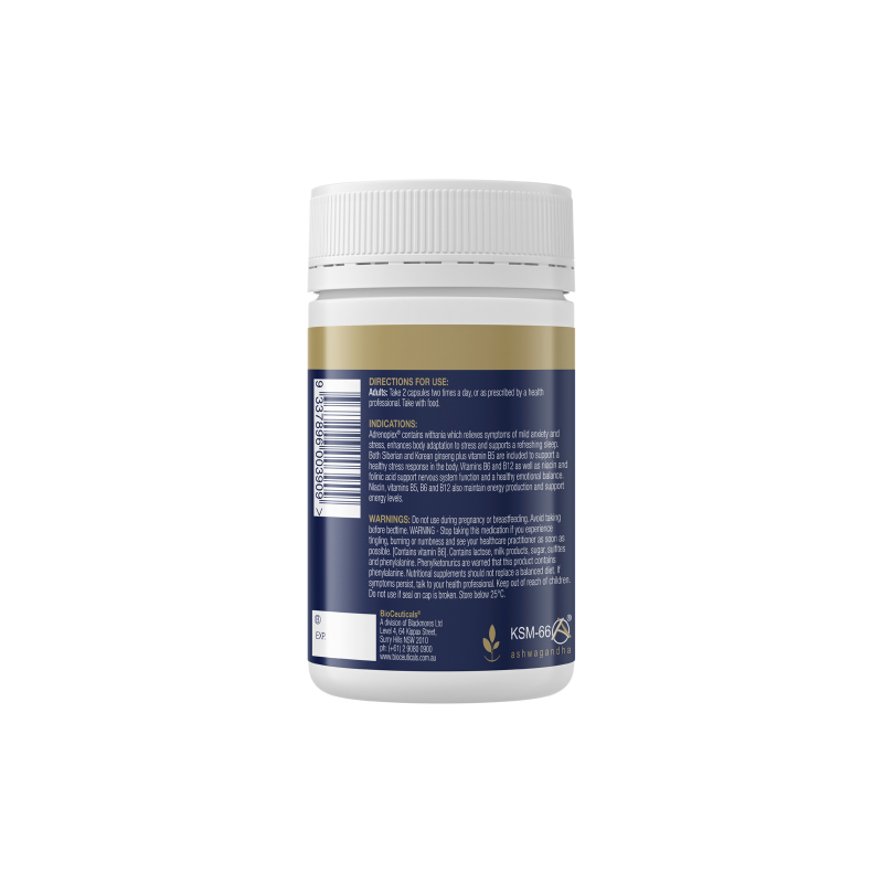 BioCeuticals Adrenoplex® 120 Capsules