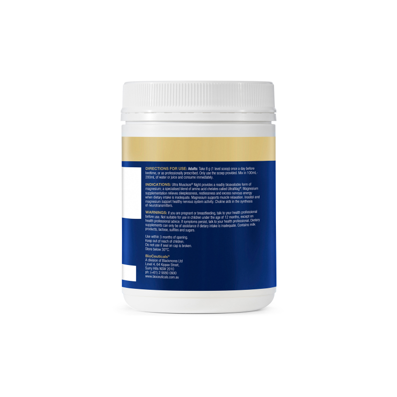 BioCeuticals Ultra Muscleze® Night 400g