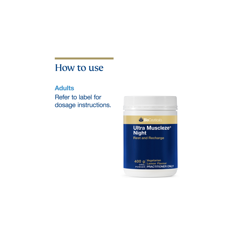 BioCeuticals Ultra Muscleze® Night 400g