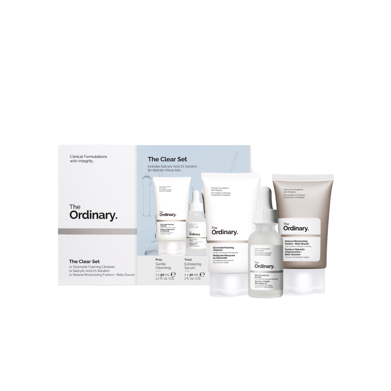 The Ordinary The Clear Set 3 Pieces