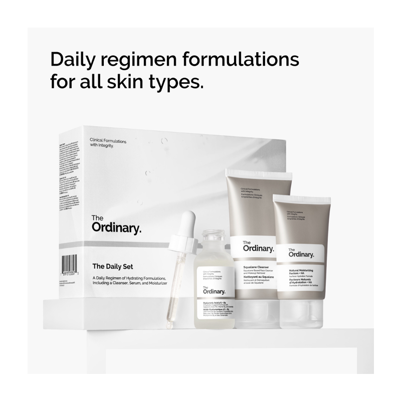 The Ordinary The Daily Set 3 Piece Set