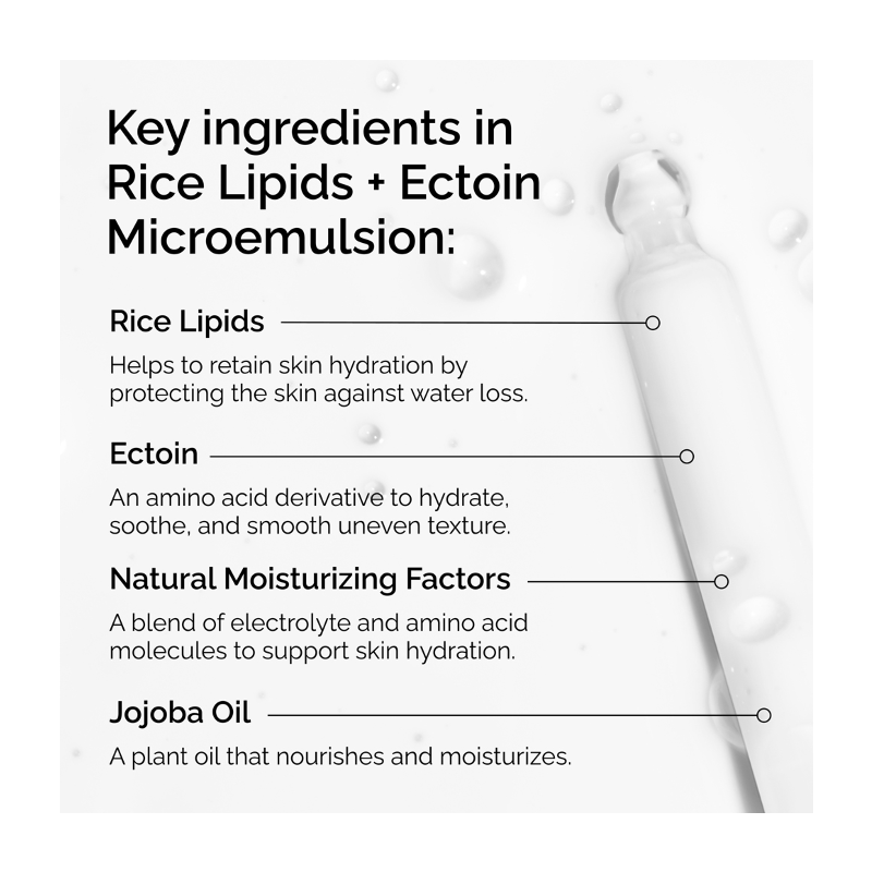The Ordinary Rice Lipids + Ectoin Microemulsion 60mL