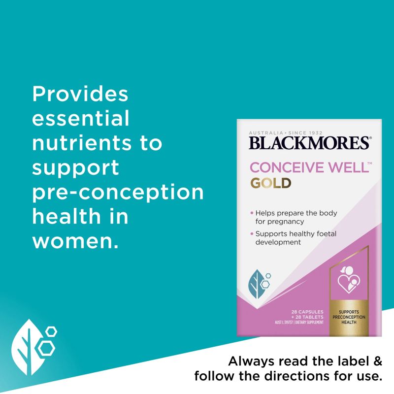 Blackmores Conceive Well Gold 56 Tablets