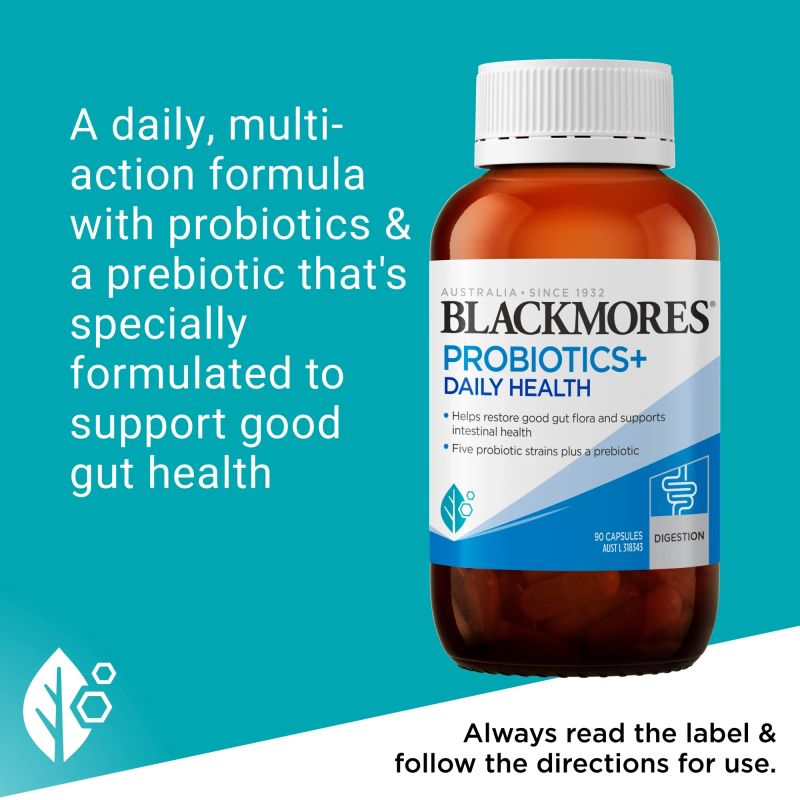 Blackmores Probiotics + Daily Health 90 Capsules