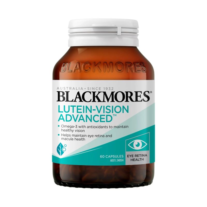Blackmores Lutein-Vision Advanced 60 Capsules