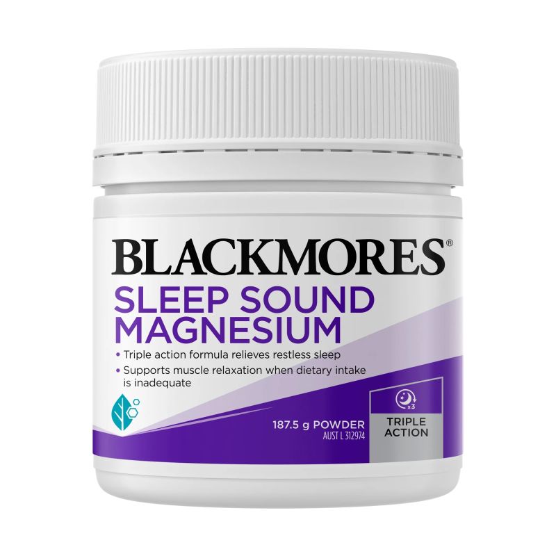 Blackmores Sleep Sound Magnesium 187.5g Powder
