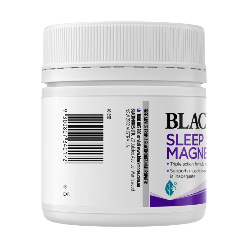 Blackmores Sleep Sound Magnesium 187.5g Powder