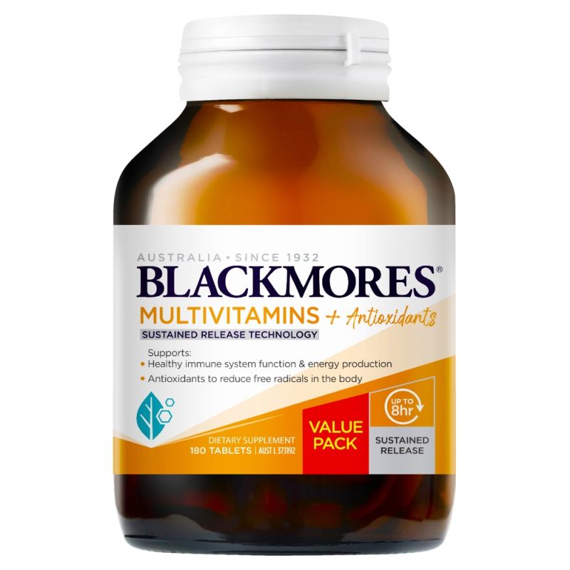 Blackmores Multivitamin + Antioxidants 180 Tablets