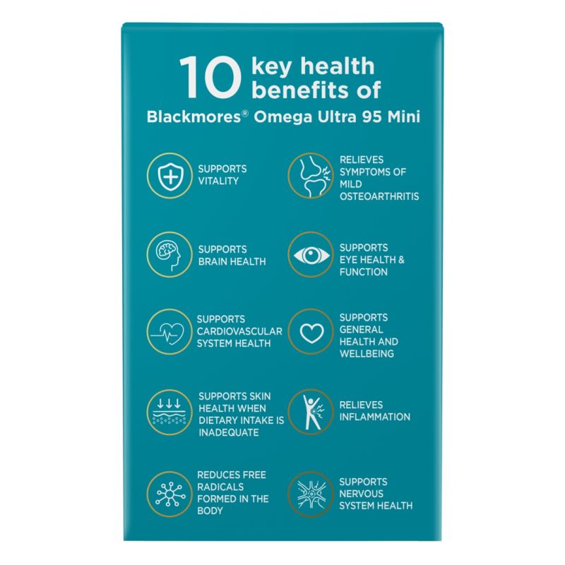 Blackmores Omega Ultra 95 Mini 60 Capsules