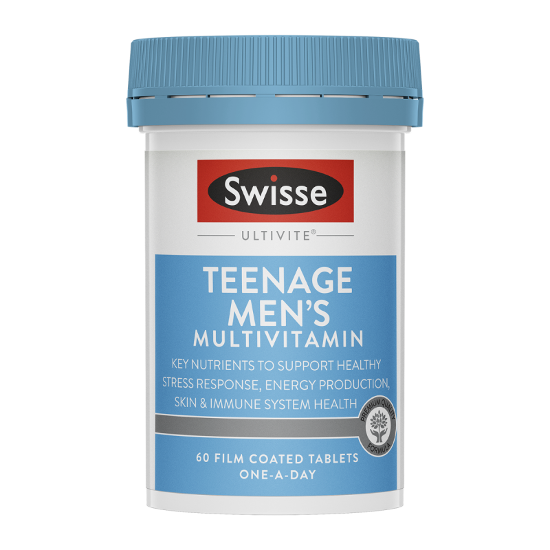 Swisse Ultivite Teenage Men's Multivitamin 60 Tablets
