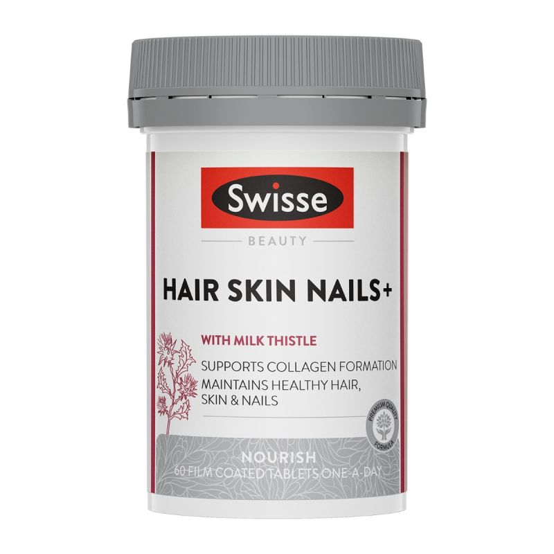 Swisse Beauty Hair Skin Nails+ 60 Tablets